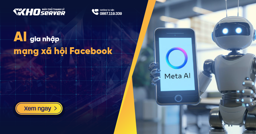 Meta AI gia nhập mạng xã hội Facebook