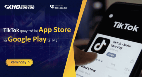 TikTok quay trở lại App Store và Google Play tại Mỹ