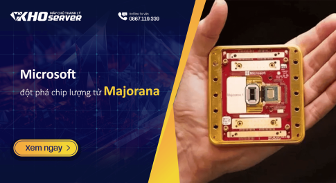 Microsoft đột phá chip lượng tử Majorana