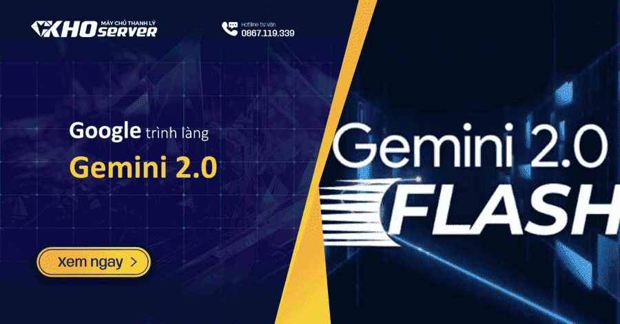 Google trình làng Gemini 2.0Google trình làng Gemini 2.0