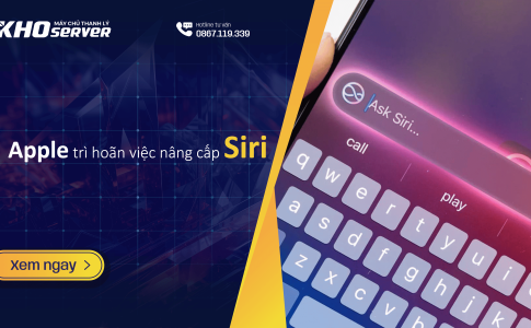 Apple trì hoãn việc nâng cấp Siri 