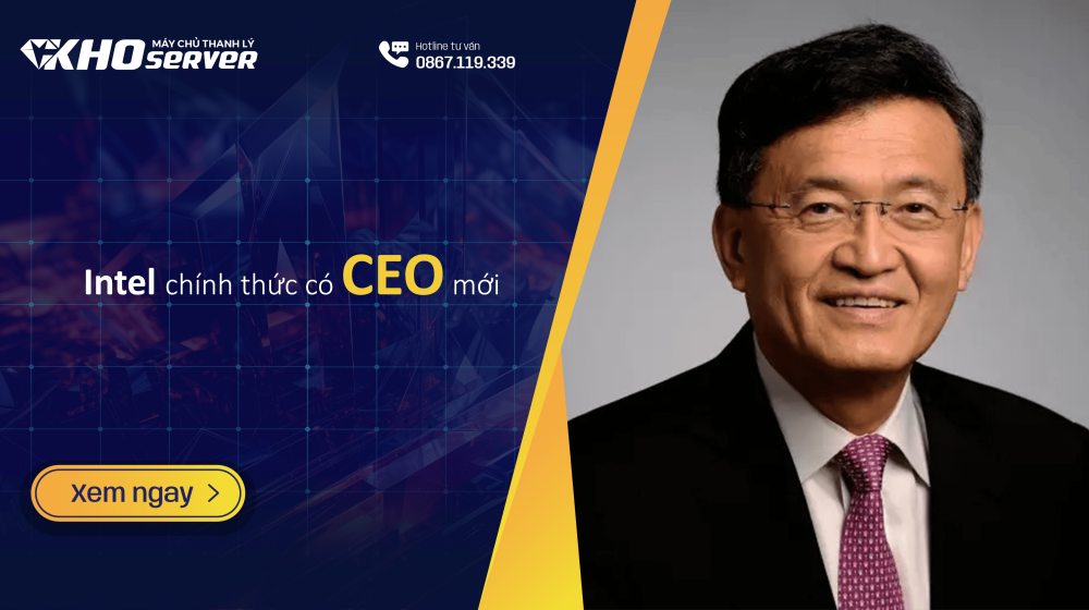 Intel chính thức có CEO mới 