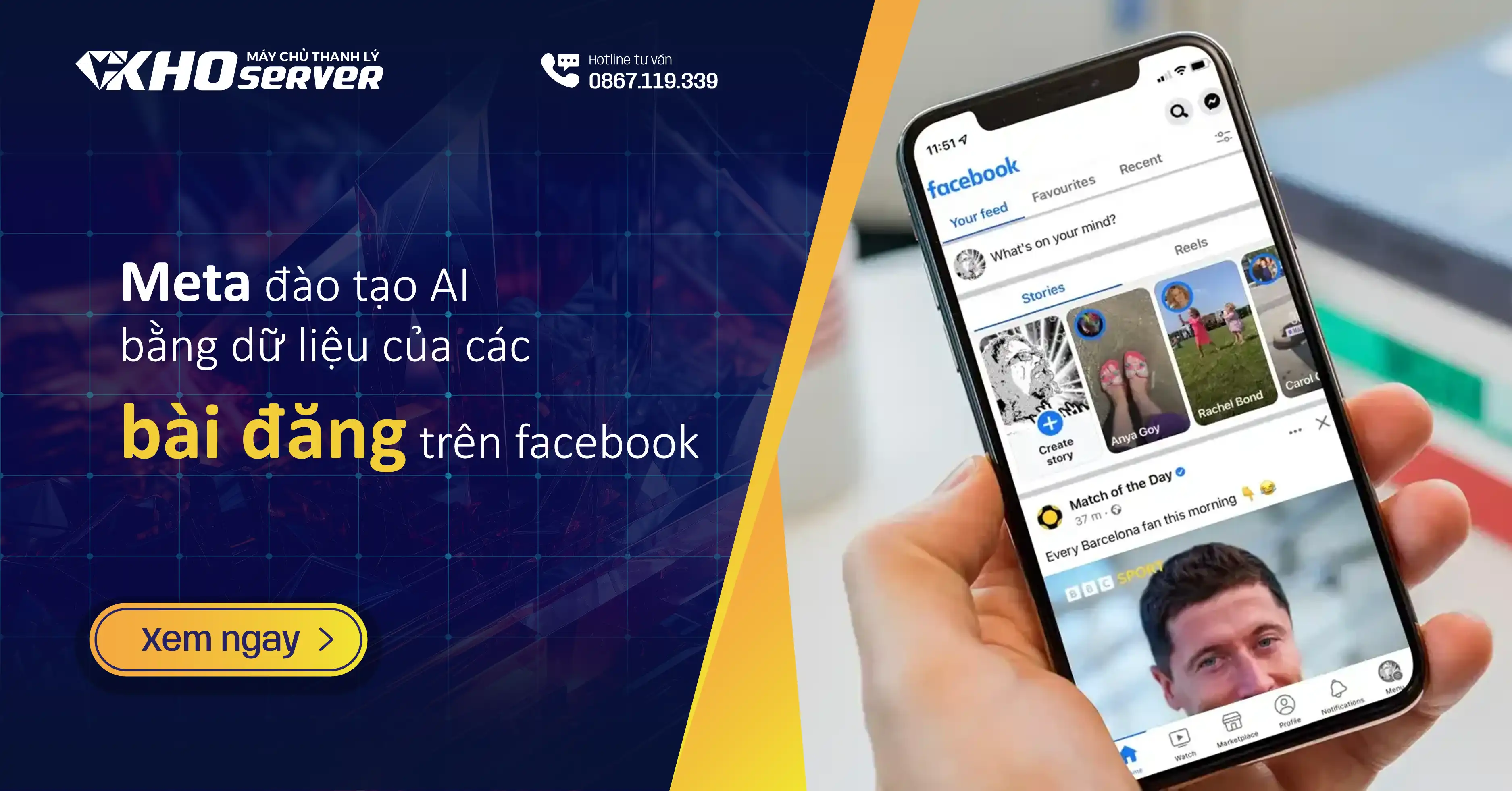 Meta đào tạo AI bằng dữ liệu của các bài đăng trên facebook