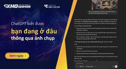 ChatGPT biết được bạn đang ở đâu thông qua ảnh chụp