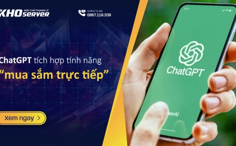 ChatGPT tích hợp tính năng mua sắm trực tiếp