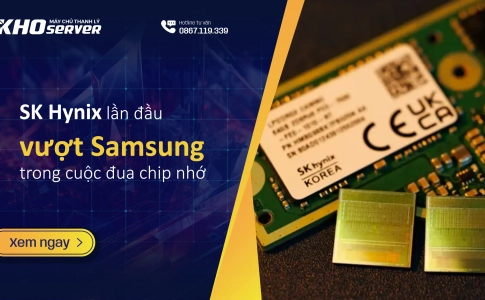 SK Hynix lần đầu vượt Samsung trong cuộc đua chip nhớ