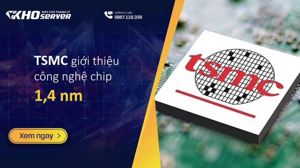 TSMC giới thiệu công nghệ sản xuất chip 1,4 nm TSMC giới thiệu công nghệ sản xuất chip 1,4 nm