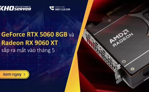GeForce RTX 5060 8GB và Radeon RX 9060 XT sắp ra mắt vào tháng 5