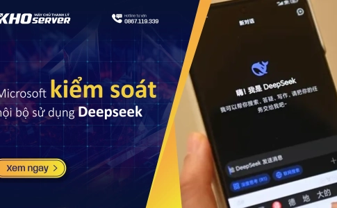 Microsoft kiểm soát nội bộ sử dụng Deepseek