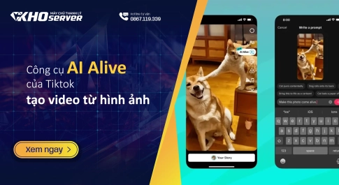 Công cụ AI Alive của Tiktok tạo video từ hình ảnh