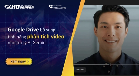 Google Drive bổ sung tính năng phân tích video nhờ trợ lý AI Gemini
