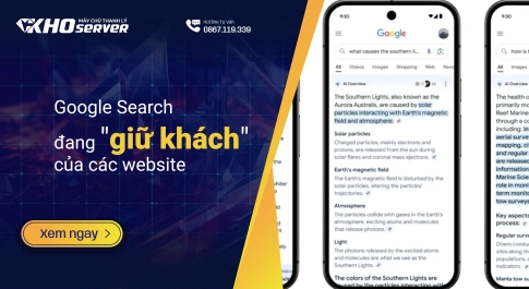 Google Search đang "giữ khách" của các website