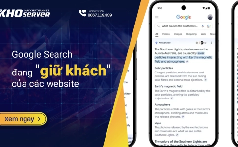 Google Search đang "giữ khách" của các website