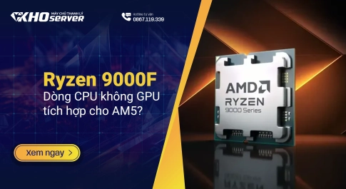 Ryzen 9000F - Dòng CPU không GPU tích hợp cho AM5?