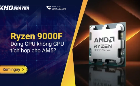 Ryzen 9000F - Dòng CPU không GPU tích hợp cho AM5?