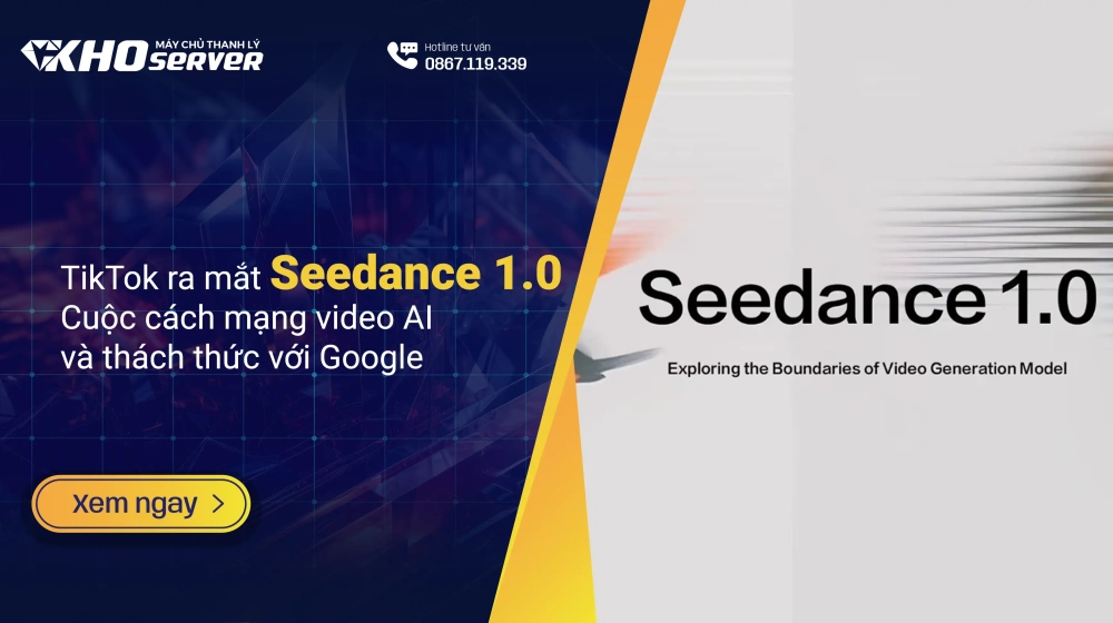 TikTok ra mắt Seedance 1.0 - Cuộc cách mạng video AI và thách thức với Google TikTok ra mắt Seedance 1.0 - Cuộc cách mạng video AI và thách thức với Google