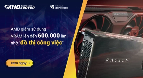 AMD giảm sử dụng VRAM đến 600.000 lần nhờ “đồ thị công việc”