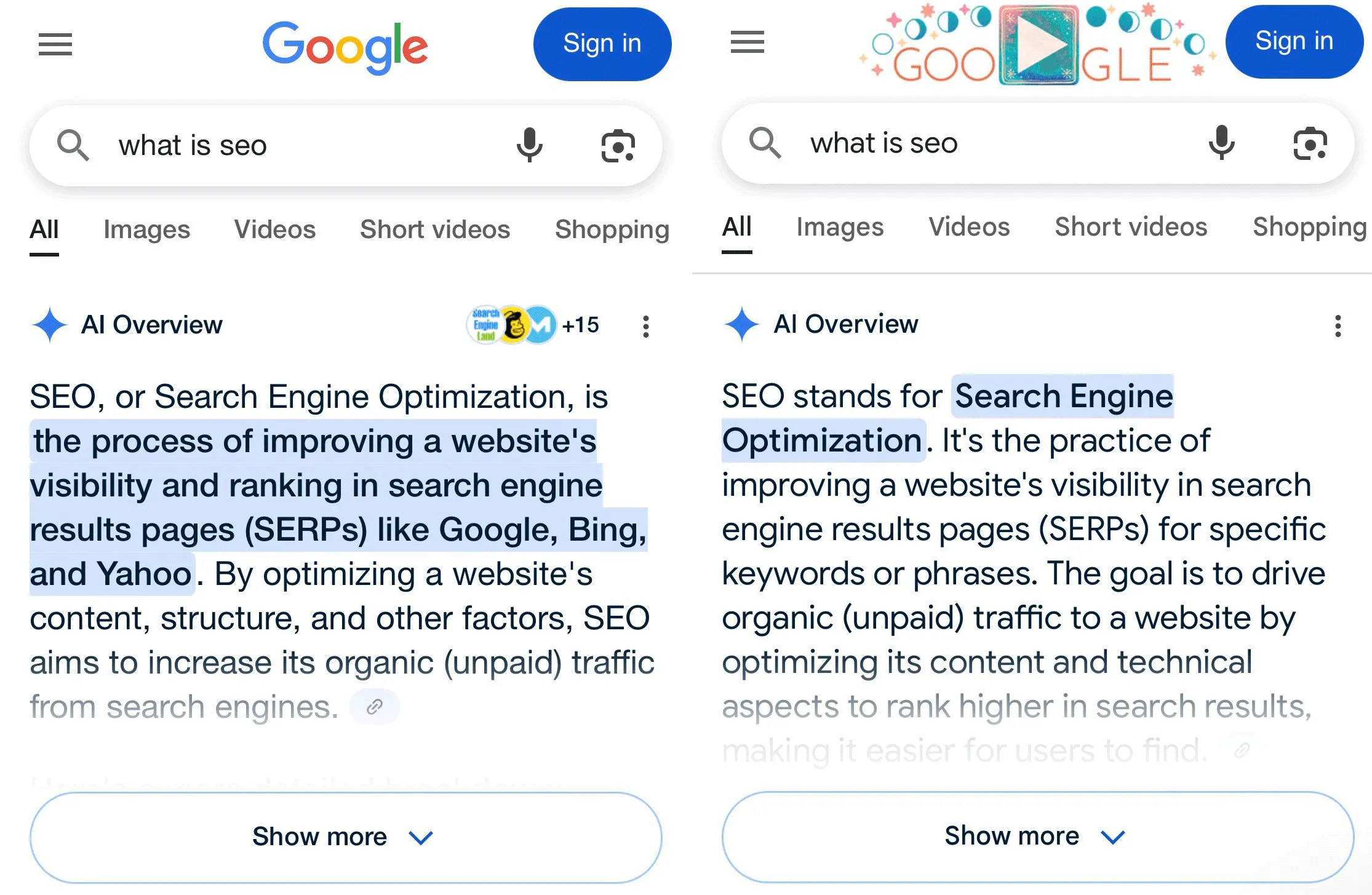 Google Search đang "giữ khách" của các website