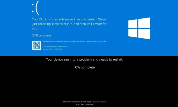 Microsoft chia tay màn hình xanh chết chóc