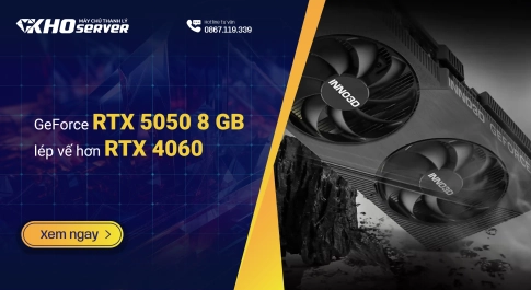 GeForce RTX 5050 8 GB lép vế hơn RTX 4060?