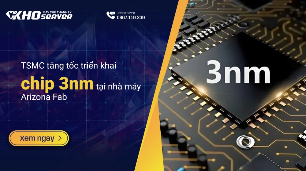 TSMC tăng tốc triển khai chip 3nm tại nhà máy Arizona Fab TSMC tăng tốc triển khai chip 3nm tại nhà máy Arizona Fab