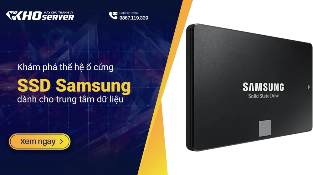 Khám phá thế hệ ổ cứng SSD Samsung dành cho trung tâm dữ liệu