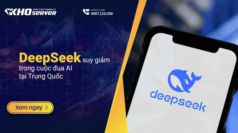 DeepSeek suy giảm trong cuộc đua AI tại Trung Quốc DeepSeek suy giảm trong cuộc đua AI tại Trung Quốc