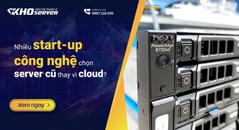 Vì sao nhiều start-up công nghệ chọn server cũ thay vì cloud?