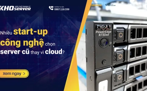 Vì sao nhiều start-up công nghệ chọn server cũ thay vì cloud?