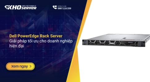 Dell PowerEdge Rack Server: Giải pháp tối ưu cho doanh nghiệp hiện đại