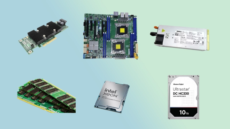 Linh kiện Server Dell – Nâng cấp & thay thế hiệu quả