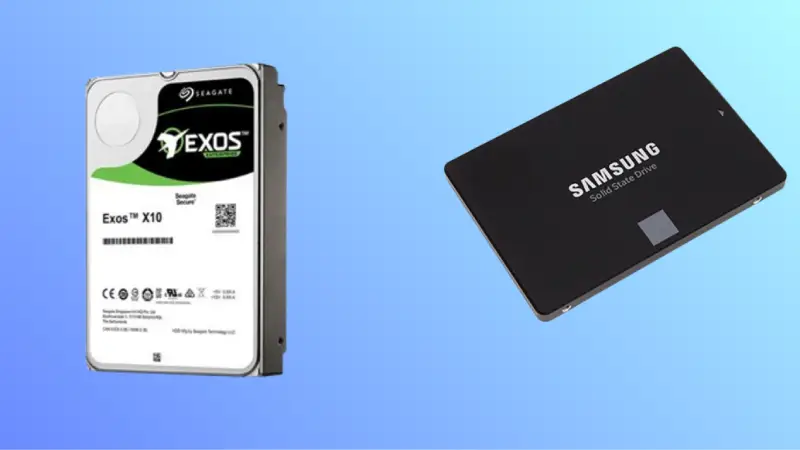 HDD và SSD server thanh lý, cân bằng giữa dung lượng và hiệu năng