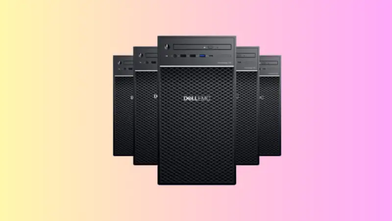 Hệ thống server Dell T40 thanh lý vận hành ổn định cho phần mềm kế toán