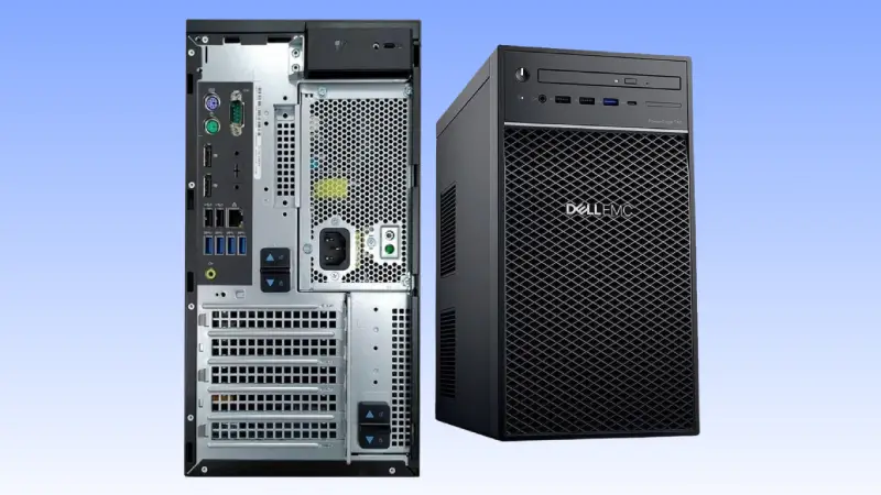 Máy chủ Dell T40 cũ dạng tháp yên tĩnh phù hợp văn phòng nhỏ