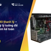 Server Dell T40 thanh lý – Máy chủ vật lý lý tưởng để chạy phần mềm kế toán