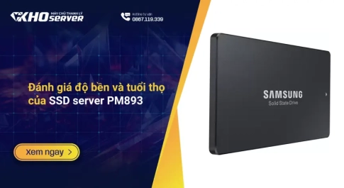 Đánh giá độ bền và tuổi thọ của SSD server PM893