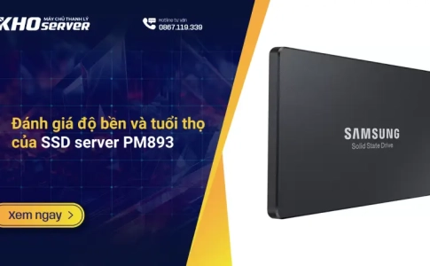 Đánh giá độ bền và tuổi thọ của SSD server PM893
