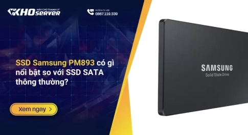 SSD Samsung PM893 có gì nổi bật so với SSD SATA thông thường?