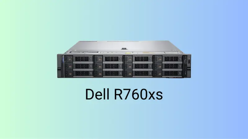 Top 5 máy chủ Dell Rack bán chạy nhất hiện nay 2026 Máy chủ Dell Rack - Dell R760xs
