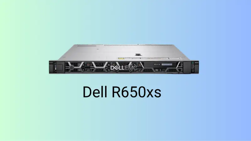 Top 5 máy chủ Dell Rack bán chạy nhất hiện nay 2026 Máy chủ Dell Rack - Dell R650xs