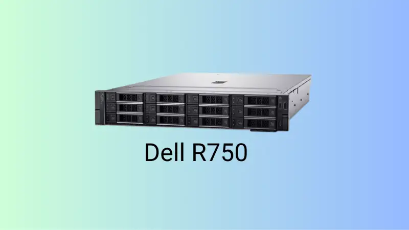 Top 5 máy chủ Dell Rack bán chạy nhất hiện nay 2026 Máy chủ Dell Rack - Dell R750