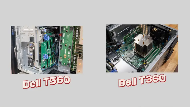 Nên Chọn Máy Chủ Dell Nào Giữa Hai Dòng Server T560 Và T360? Bang thong so ky thuat giua server Dell T360 va Dell T560