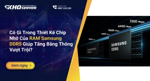 Có Gì Trong Thiết Kế Chip Nhớ Của RAM Samsung DDR5 Giúp Tăng Băng Thông Vượt Trội