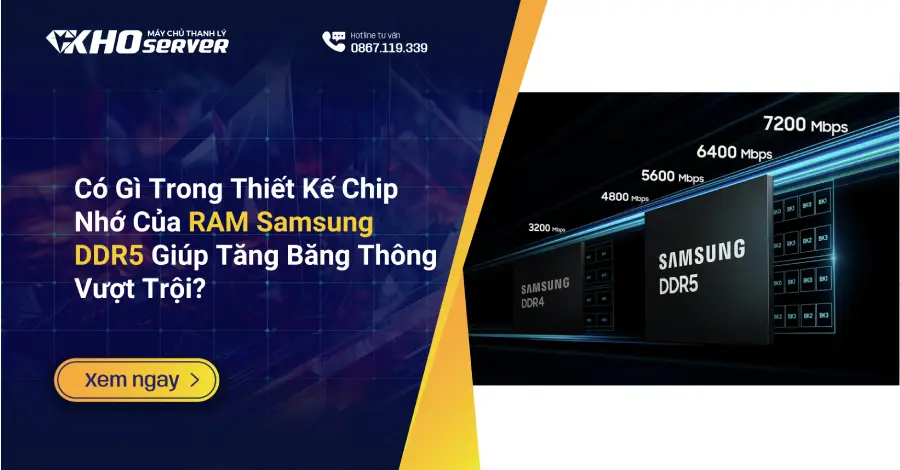 Có Gì Trong Thiết Kế Chip Nhớ Của RAM Samsung DDR5 Giúp Tăng Băng Thông Vượt Trội
