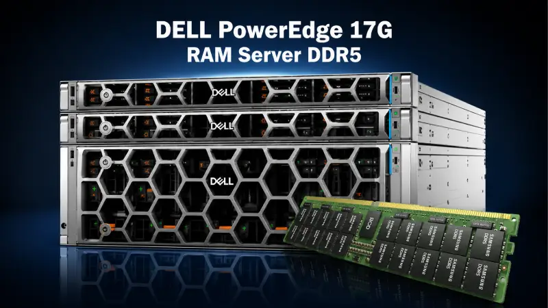 Có Gì Trong Thiết Kế Máy Chủ Dell 17G Giúp Tăng Hiệu Năng Vượt Trội Thế Hệ Trước? Hiệu năng vượt trội của Máy Chủ Dell 17G với Intel Xeon 6 và RAM DDR5 tốc độ cao