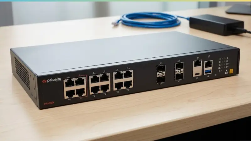 Palo Alto PA-550 hỗ trợ hàng trăm kết nối VPN đồng thời ổn định
