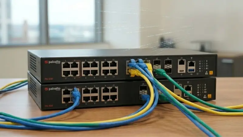 Palo Alto PA-550 kết hợp VPN bảo mật và quản lý truy cập từ xa hiệu quả