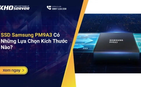 SSD Samsung PM9A3 Có Những Lựa Chọn Kích Thước Nào