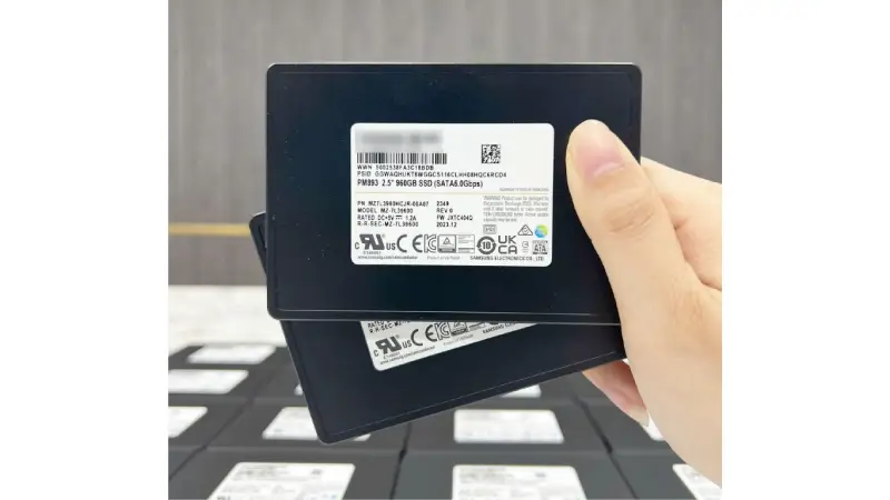 Độ bền TBW của Samsung PM893 là bao nhiêu?