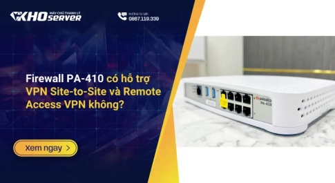 Firewall PA-410 có hỗ trợ VPN Site-to-Site và Remote Access VPN không?